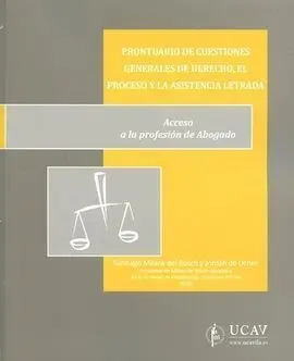 Prontuario de Cuestiones Generales de Derecho, el Proceso y la Asistencia Letrada