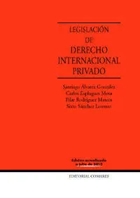 Legislación de Derecho Internacional Privado 2013