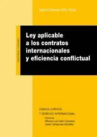 Ley Aplicable a los Contratos Internacionales y Eficiencia Conflictual
