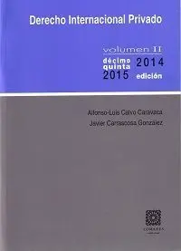 Derecho Internacional Privado Ii