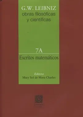 Escritos Matematicos 7A G. w. Leibniz Obras Filosoficas y Cientificas