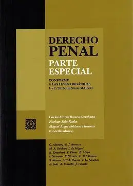Derecho Penal. Parte Especial 2016