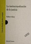 LA INSTITUCIONALIZACIÓN DE LA JUSTICIA 2016