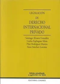 Legislación de Derecho Internacional Privado