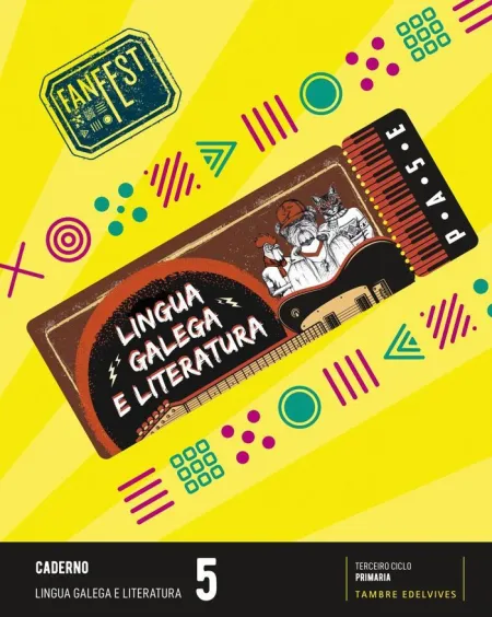 Lingua Galega e Literatura 5. º Primaria 2022. Caderno