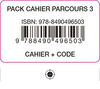 PARCOURS 3 PACK CAHIER D'EXERCICES