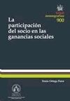 LA PARTICIPACION DEL SOCIO EN LAS GANANCIAS SOCIALES