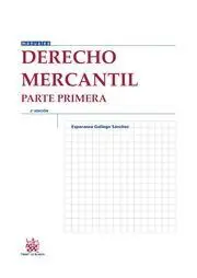 Derecho Mercantil Parte Primera