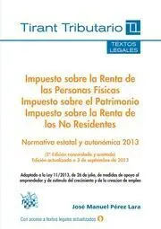 Impuesto Sobre la Renta de las Personas Fisicas. Impuesto Sobre Patrimonio