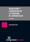 DISOLUCIÓN Y LIQUIDACIÓN DE LA SOCIEDAD DE GANANCIALES