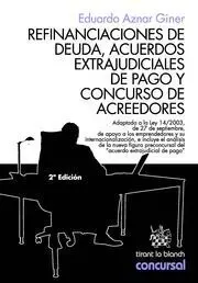 Refinanciaciones de Deuda, Acuerdos Extrajudiciales de Pago y Concurso de Acreedores