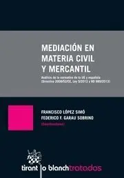 Mediacion en Materia Civil y Mercantil