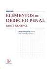 ELEMENTOS DE DERECHO PENAL. PARTE GENERAL