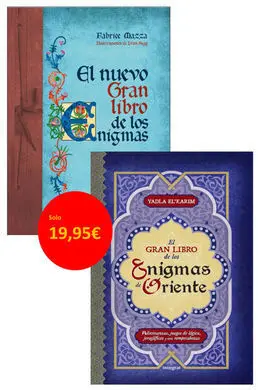 Pack el Nuevo Gran Libro de los Enigmas + el Gran Libro de los Enigmas de Oriente