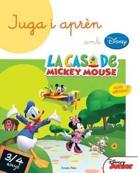 Juga I Aprèn Amb la Casa de Mickey Mouse 3-4 Anys