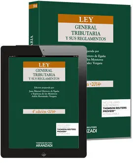 Ley General Tributaria y Sus Reglamentos (Papel + E-Book)