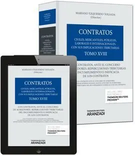 Tomo Xviii. Los Contratos, Ante el Concurso de Acreedores. Repercusiones Tributarias