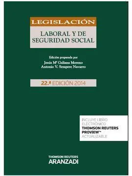 Legislación Laboral y de Seguridad Social (Papel + E-Book)