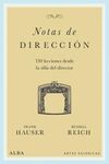 NOTAS DE DIRECCIÓN