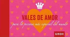 Vales de Amor para la Persona Más Especial del Mundo