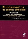 FUNDAMENTOS DE QUIMICA AMBIENTAL II