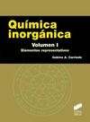 QUIMICA INORGANICA VOL I: ELEMENTOS REPRESENTATIVO