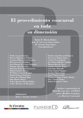 El Procedimiento Concursal en Toda Su Dimensión
