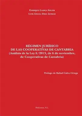 Régimen Jurídico de las Cooperativas de Cantabria