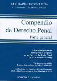 Compendio Derecho Penal Parte General 2015
