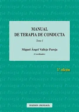 Manual de Terapia de Conducta Tomo I