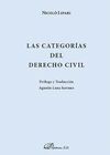 LAS CATEGORÍAS DEL DERECHO CIVIL