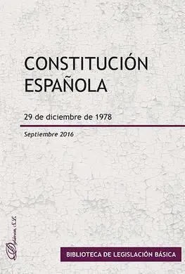 Constitución Española. 29 de Diciembre de 1978