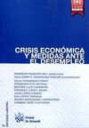 CRISIS ECONOMICA Y MEDIDAS ANTE EL DESEMPLEO