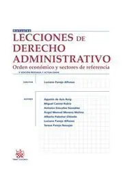 Lecciones de Derecho Administrativo. Orden Económico y Sectores de Referencia