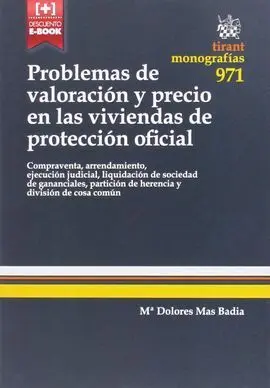 Problemas de Valoracion y Precio Viviendas Proteccion Oficial
