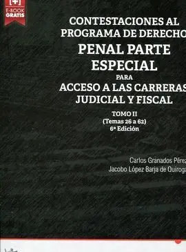 Contestaciones Al Programa de Derecho Penal Parte Especial para Acceso a las Car