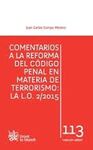 COMENTARIOS A LA REFORMA DEL CÓDIGO PENAL EN MATERIA DE TERRORISMO: LA L.O. 2/20