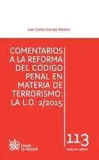 Comentarios a la Reforma del Código Penal en Materia de Terrorismo: la L. o. 2/20