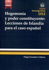 HEGEMONÍA Y PODER CONSTITUYENTE: LECCIONES DE ISLANDIA PARA EL CASO ESPAÑOL