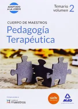 Cuerpo de Maestros Pedagogía Terapéutica. Temario Volumen 2