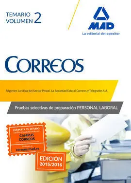 Correos Temario Volumen 2