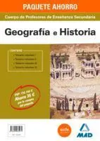 Paquete Ahorro Geografia e Historia Cuerpo de Profesores de Enseñanza Secundaria