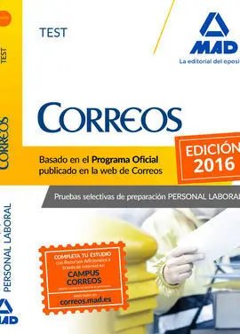 Correos Test 2016
