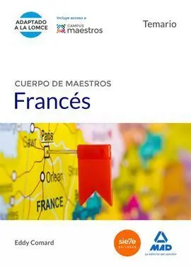 Cuerpo de Maestros Francés. Temario