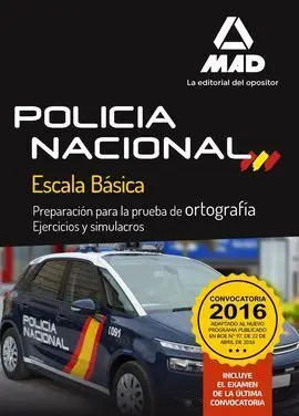 Policia Nacional Ortografia