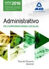 ADMINISTRATIVO DE CORPORACIONES LOCALES TEST