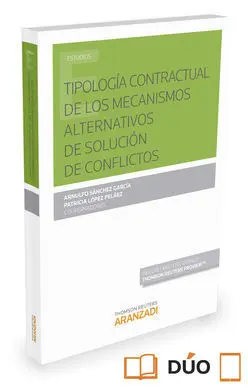 Tipologia Contractual de los Mecanismos Alternativos de Solucion