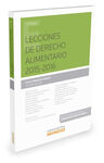 LECCIONES DE DERECHO ALIMENTARIO 2015-2016