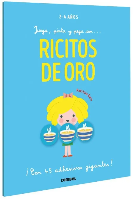 Juega, Pinta y Pega Con Ricitos de Oro