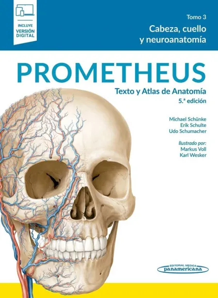Prometheus:texto y Atlas Anato. 5Aed. t3+E